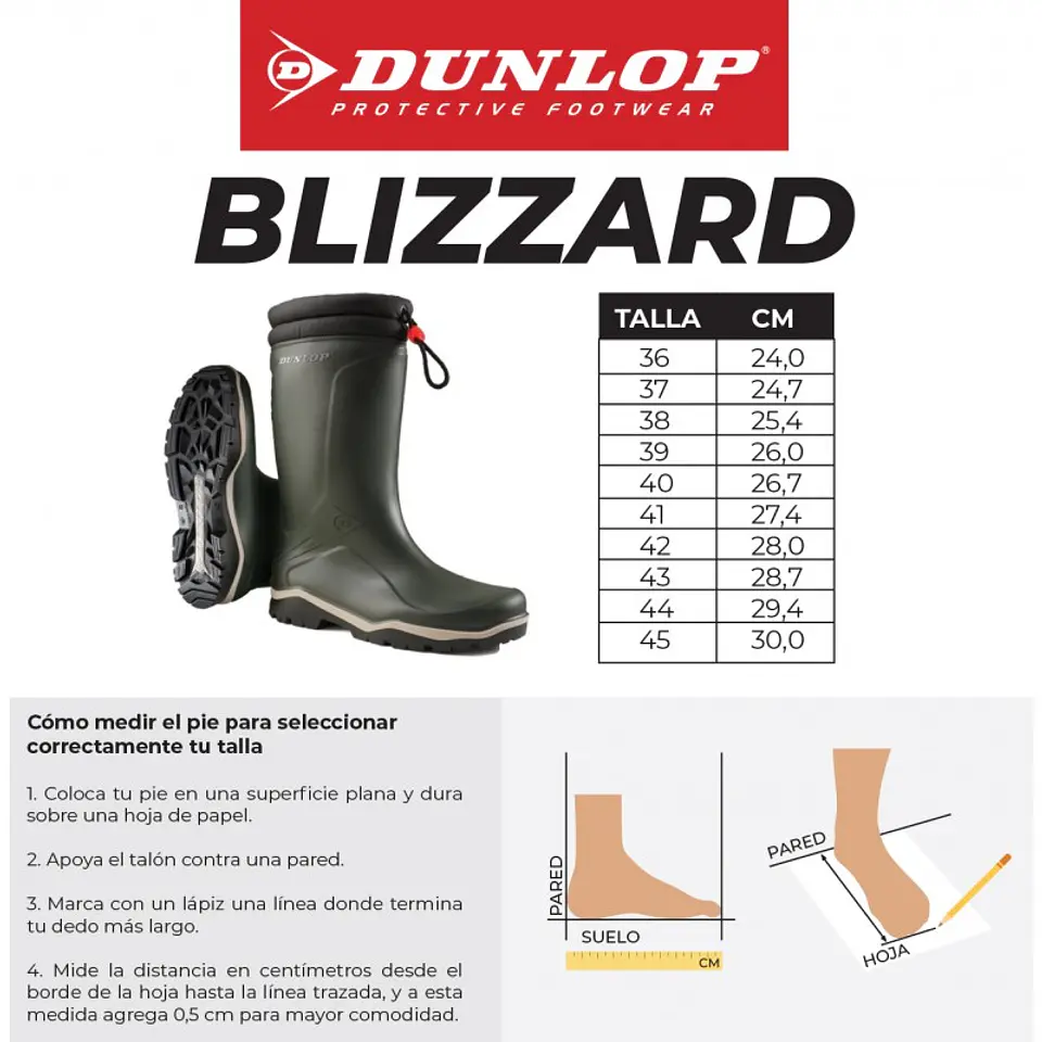 Bota Dunlop Blizzard Fur Lining 2