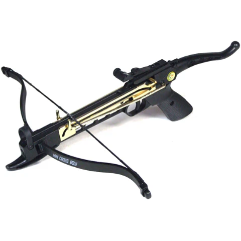 Ballesta Mankung Compuesta 80 lbs Negra
