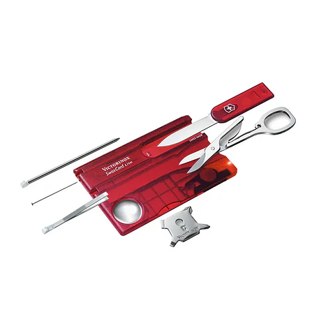 SwissCard Lite rojo 13 funciones 0.7300.T