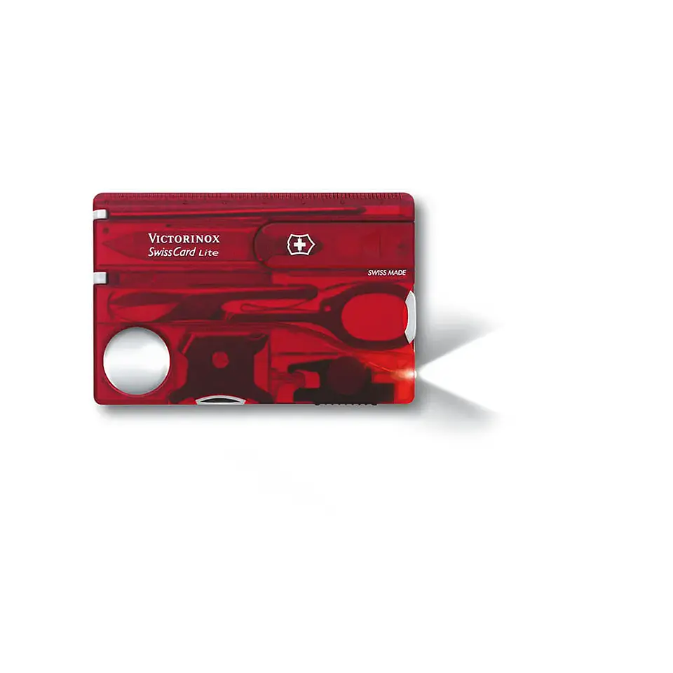 SwissCard Lite rojo 13 funciones 0.7300.T 2