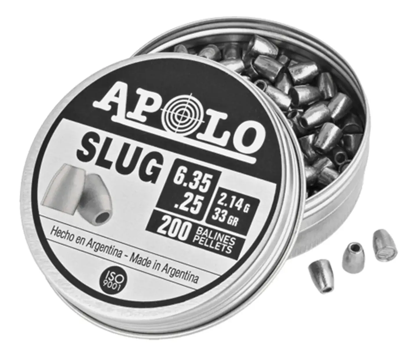 Slugs Apolo 6.35 mm 33 gr 200 u. 1