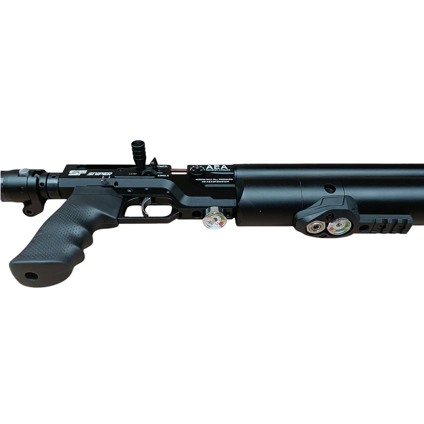 Rifle PCP AEA SF Sniper Semi 5.5 + Funda + Postones 5