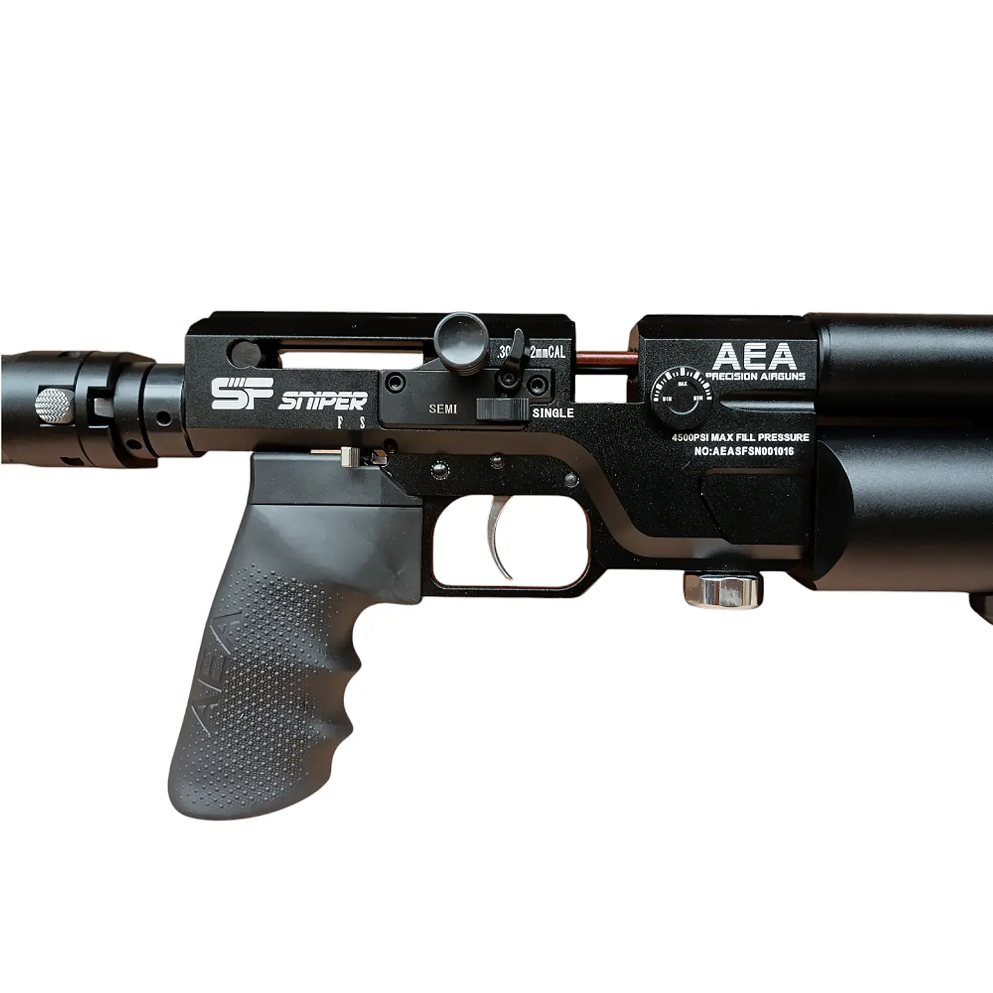 Rifle PCP AEA SF Sniper Semi 5.5 + Funda + Postones 6