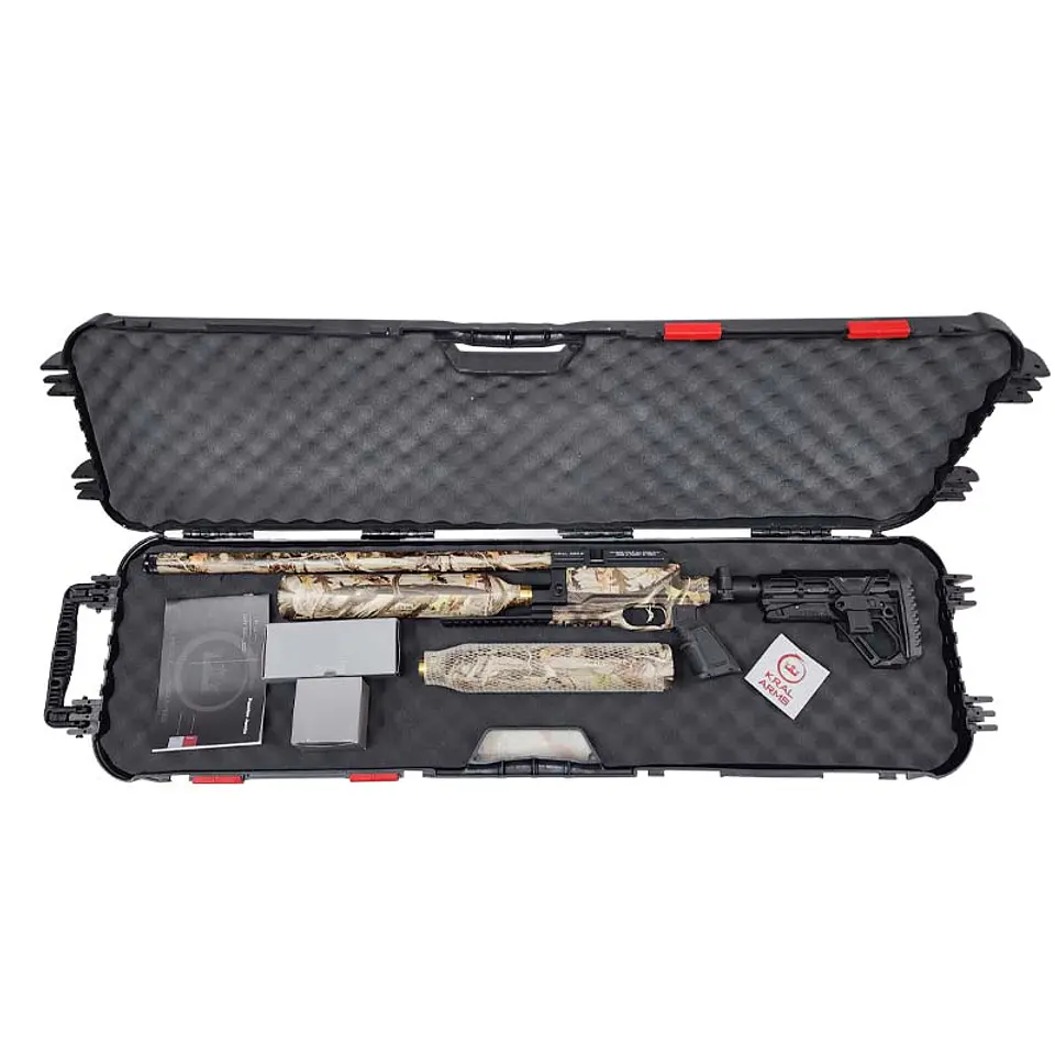 Rifle PCP Kral Jumbo Dazzle Camo 5,5 + Funda + Postones 2