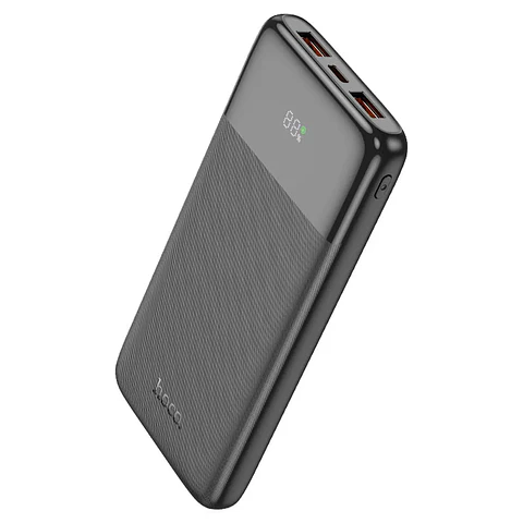 Powerbank Hoco J121 10000 mAh Fast LED negro