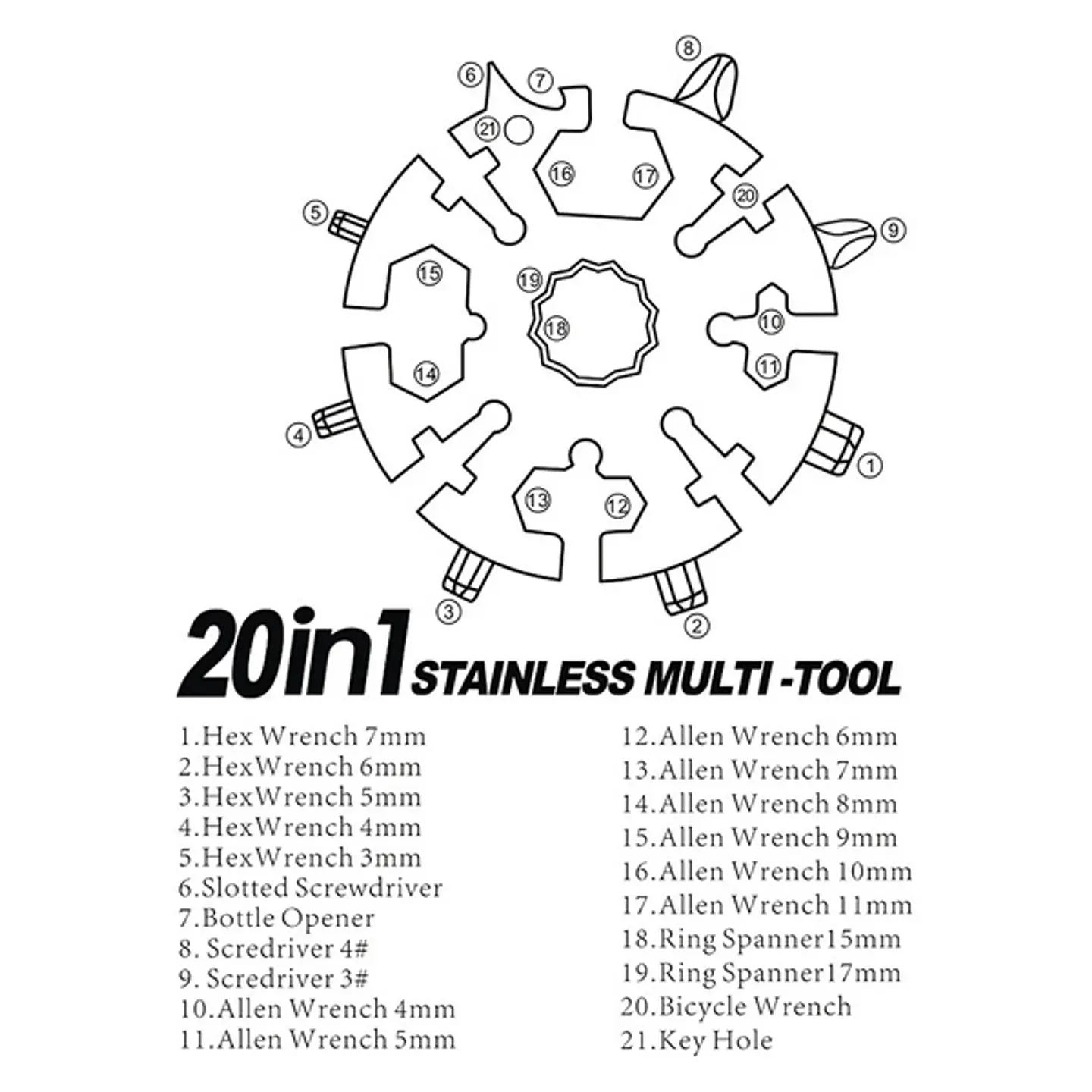 K.TOOL HEX-FLEX20 3