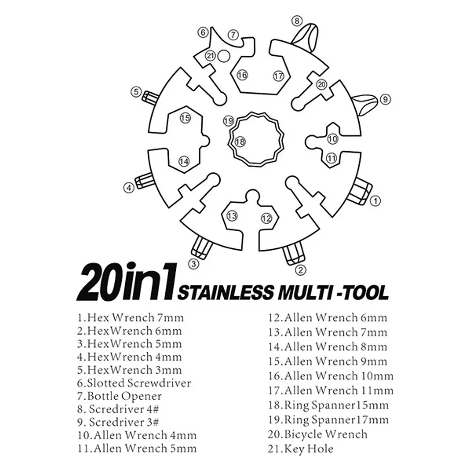 K.TOOL HEX-FLEX20 3