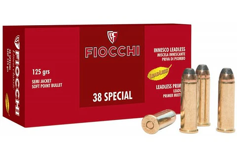 Munición Fiocchi .38 Special 158 gr #3A