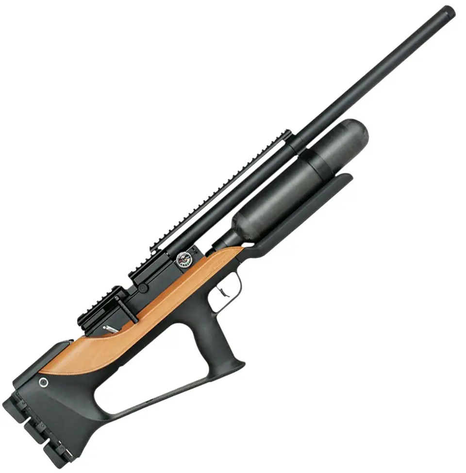 Rifle Acutact A2-B Nova Vista madera 5.5 + Funda + Postones 1