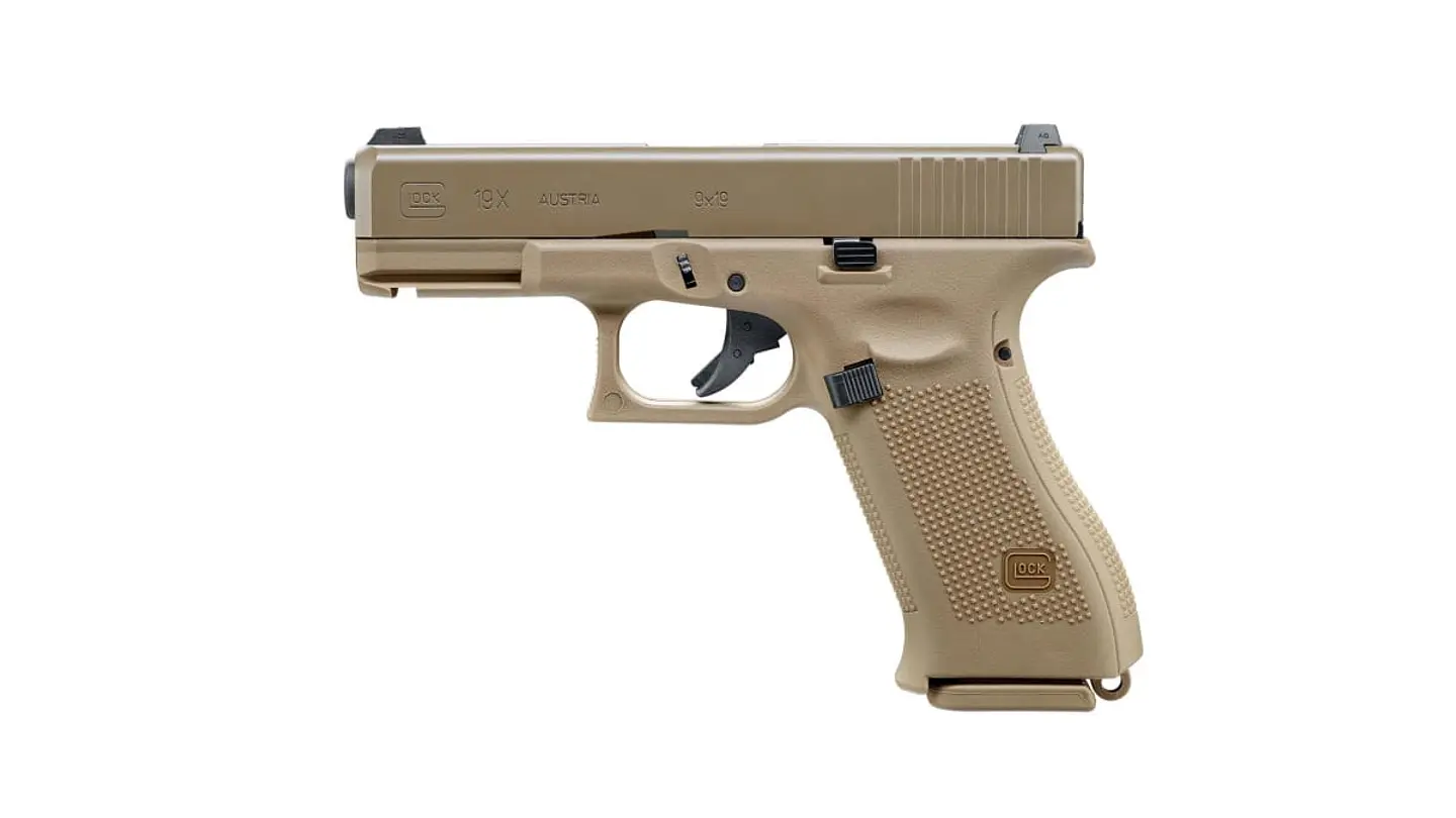 Pistola airsoft Umarex Glock 17 Gen5 Coyote CO2 6 mm 1