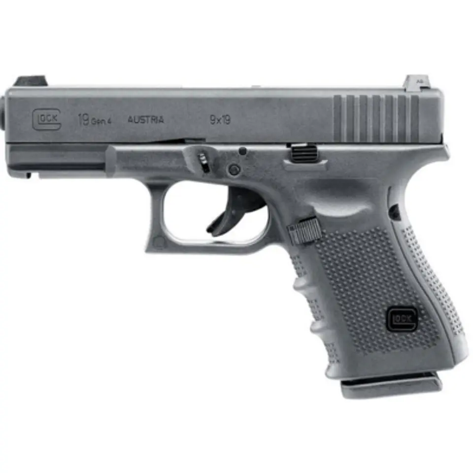 Pistola CO2 Umarex Glock 19 Gen5 balín 4.5 mm negra 1