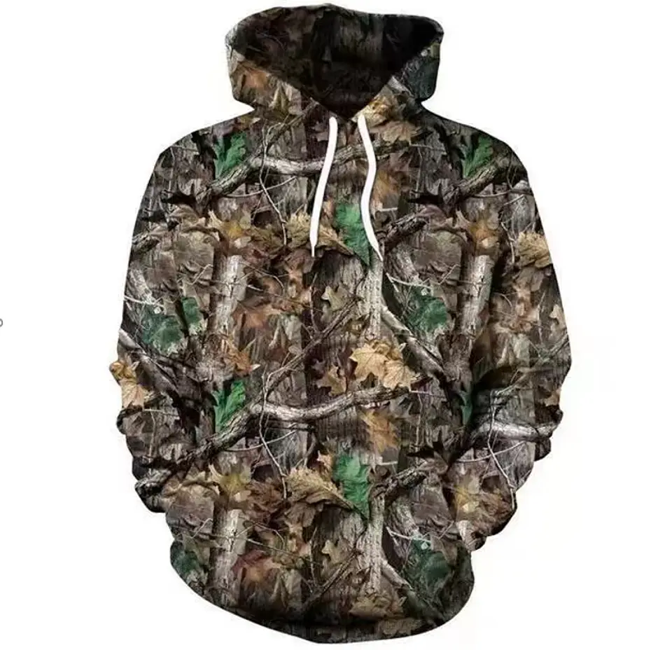 Polerón Defensor XL camo con gorro A287 1