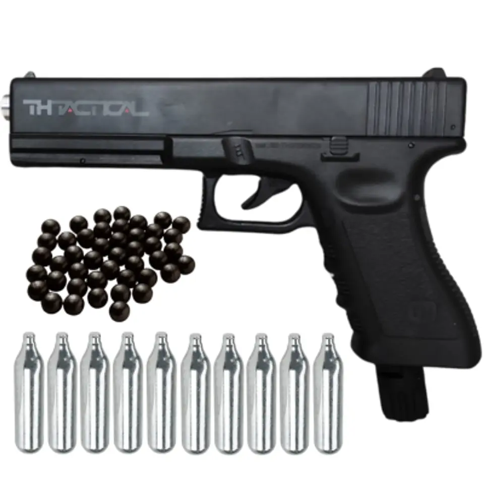 Combo TH Tactical G17 .50 17J + 10 CO2 + 50 municiones 1