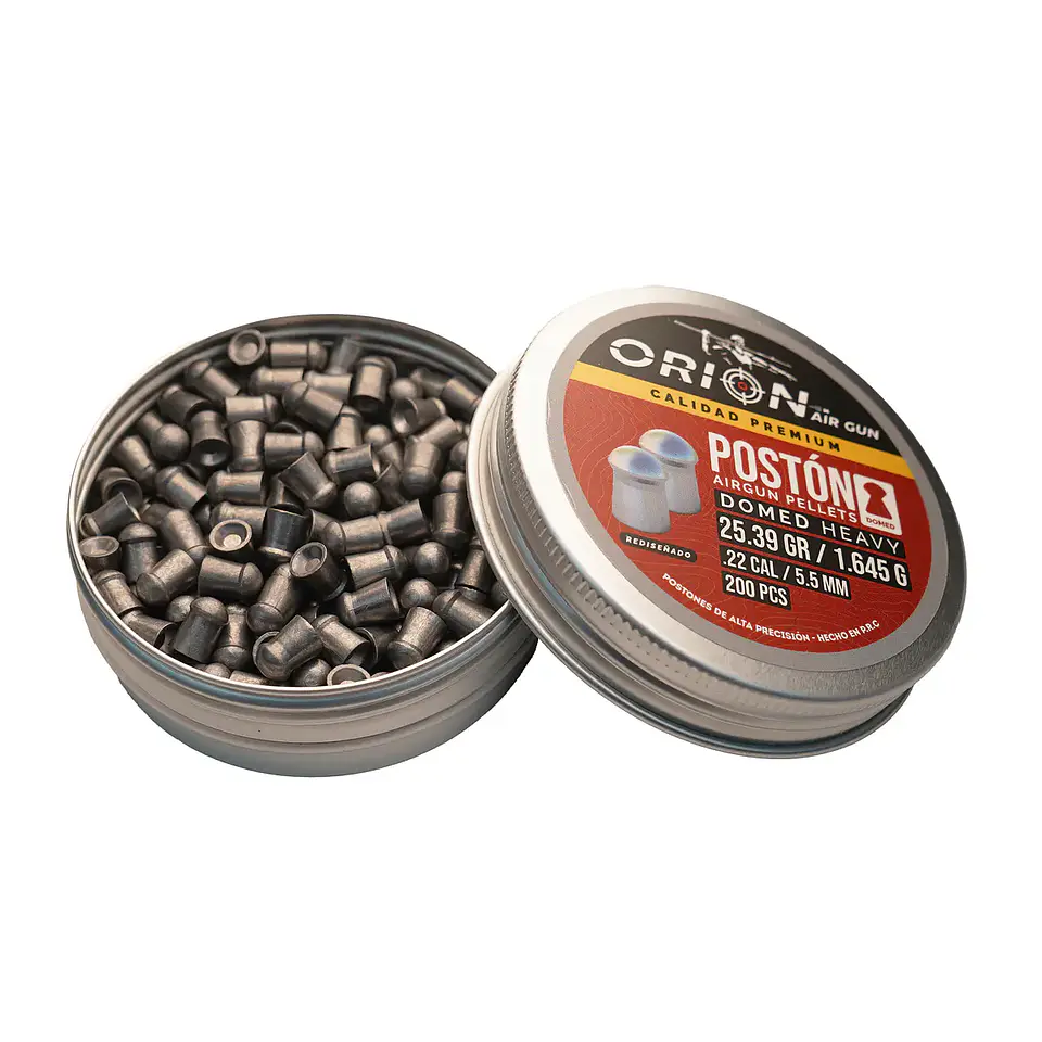 Postones Orion Domed 5.5 mm 25.39 gr 200 uds 1