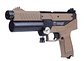 PISTOLA PCP HATSAN VELOX SEMI-AUTOMATICA CAL 6,35 TAN  - Miniatura 1