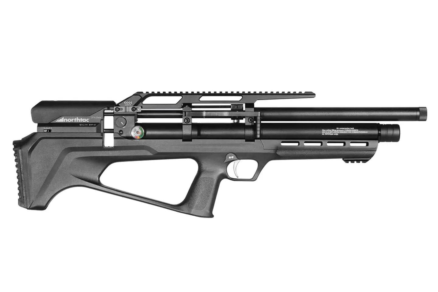 ¡LLEGADA PRÓXIMA! PCP compacto tipo bullpup Northtac QILIN BP-C de 18“ + Funda  + Postones 2