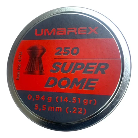 Postón Umarex Super dome 0.94g / 250u Cal. 5.5 mm