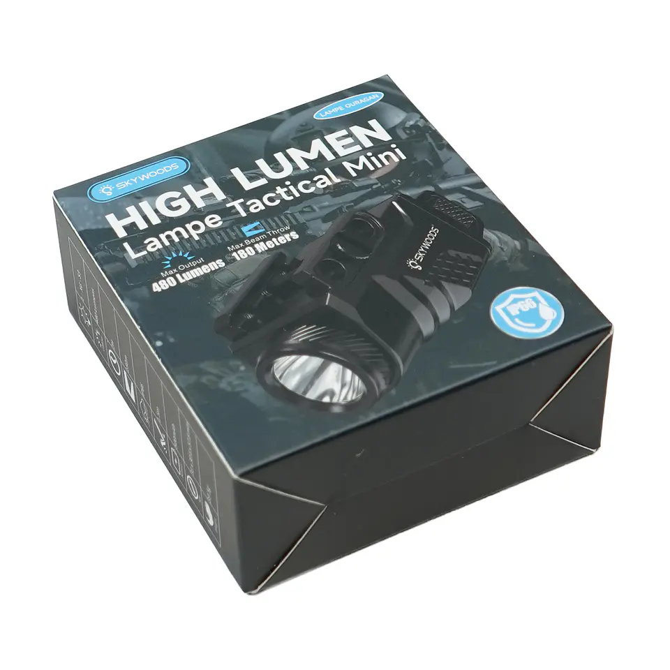 Linterna Táctica 480 Lumen Para Pistola 5