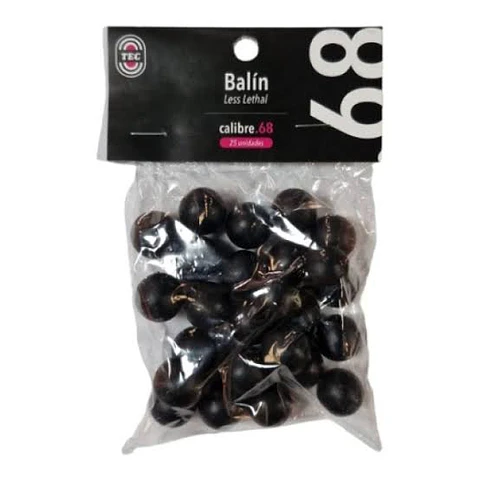 Bolsa Balin Traumático Goma TH Tactical .68 / 25u
