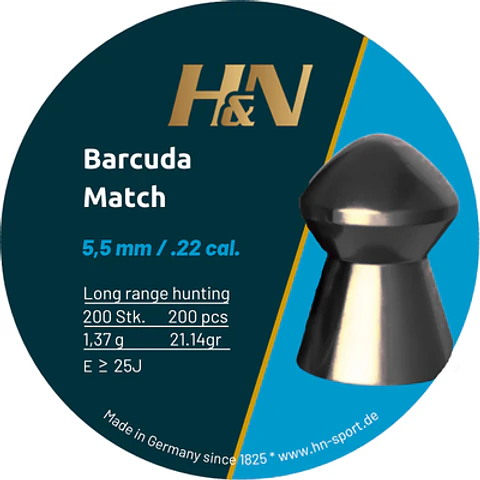 Poston Baracuda Mach H&N 5,5 mm 21,14 gr 200 u.
