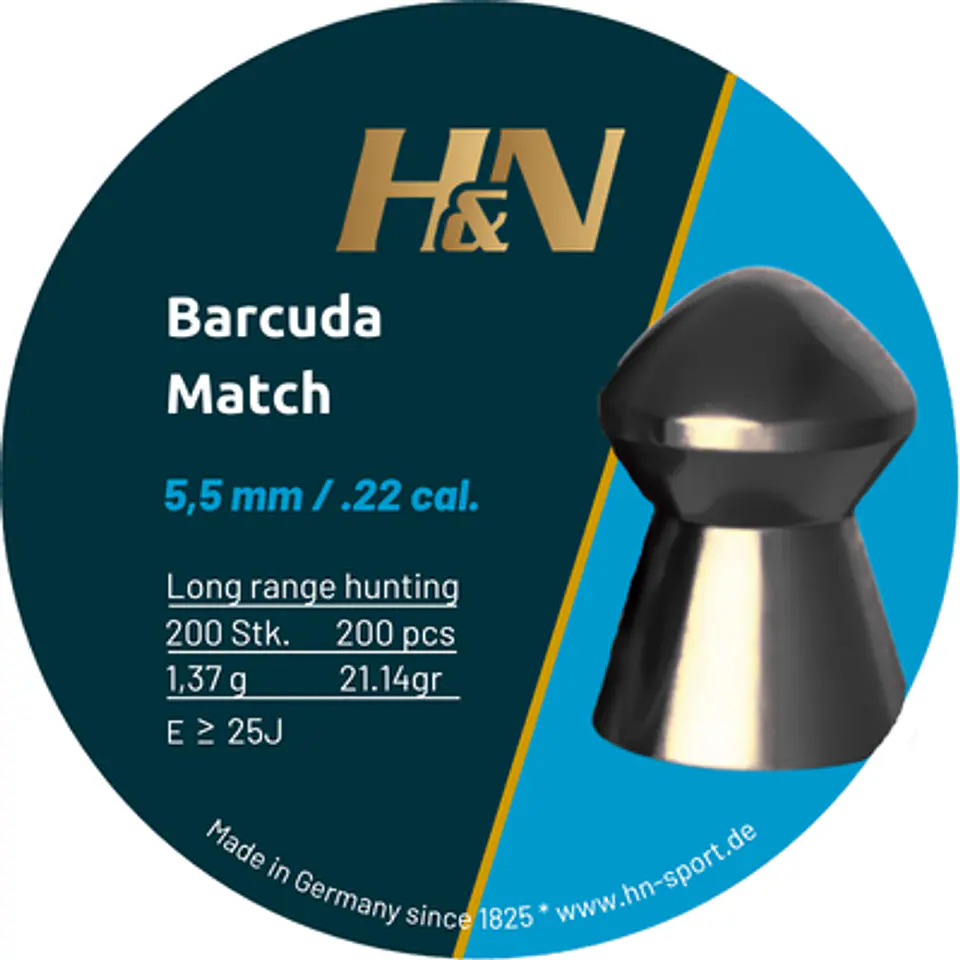 Poston Baracuda Mach H&N 5,5 mm 21,14 gr 200 u. 1