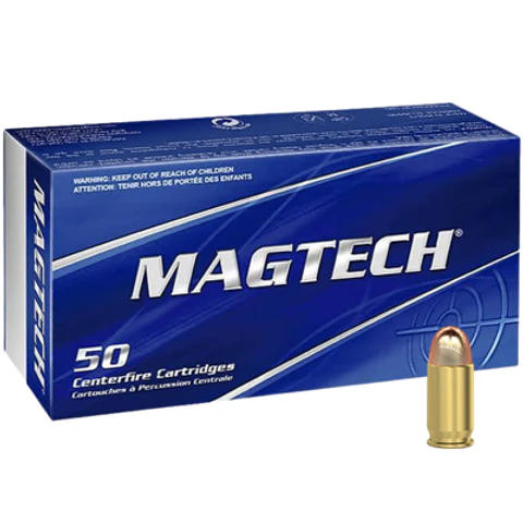 Munición Magtech .380 Auto FMJ 95 gr