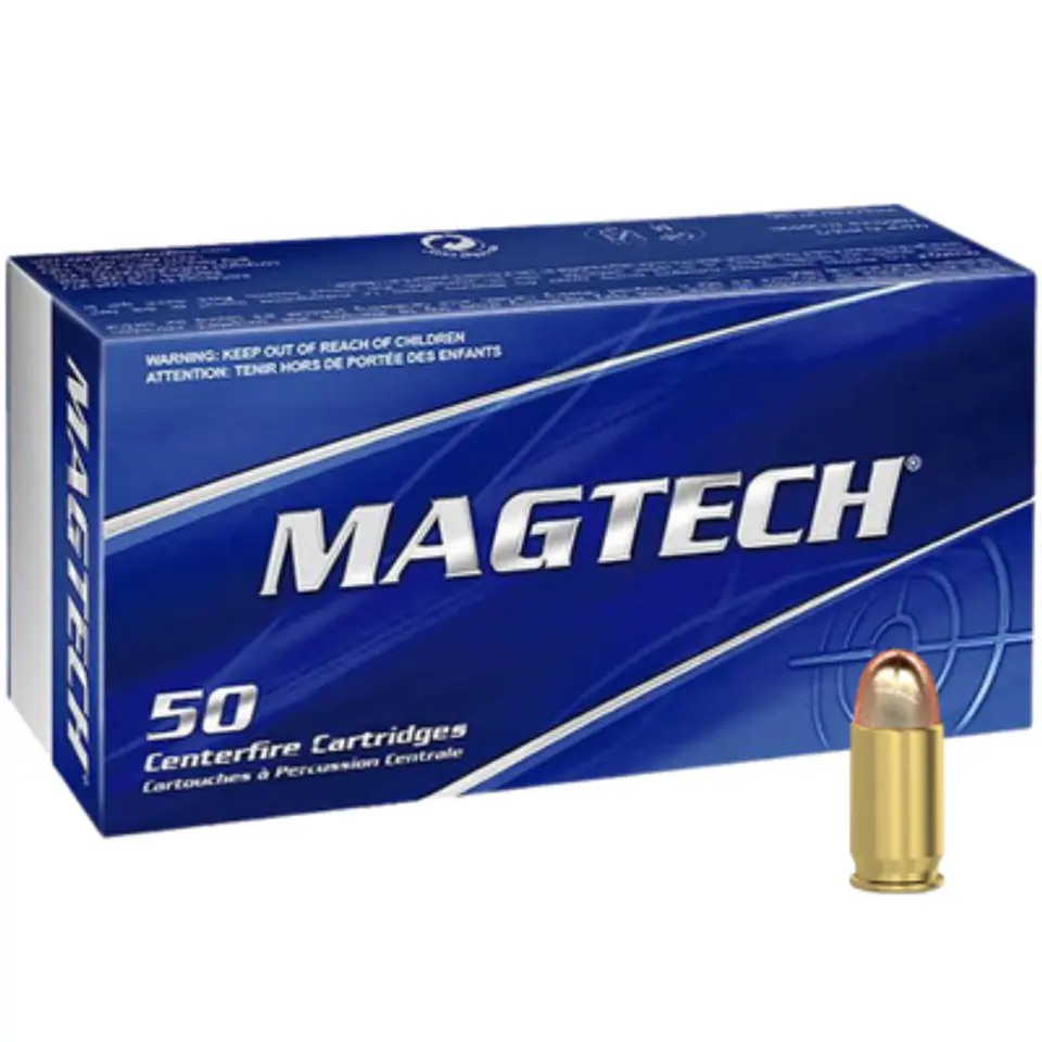 Munición Magtech .380 Auto FMJ 95 gr 1