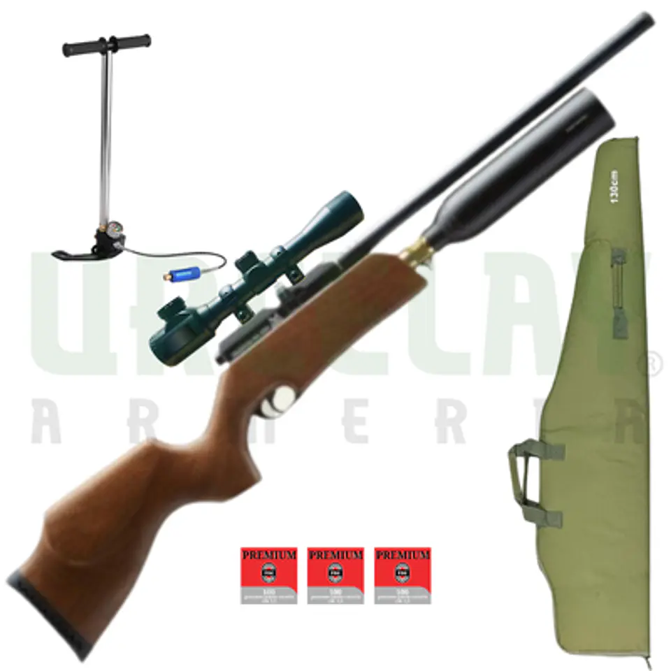 Kit PCP Artemis M16A 5,5 + Bombín + Mira 3-9x40 aoe  1