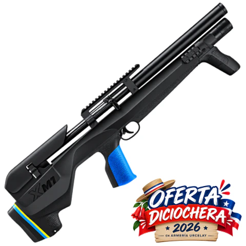 🎉 ¡OFERTAS DIECIOCHERAS! 🎉Rifle PCP Stoeger XM1 Bullpup 5.5 + funda/postones