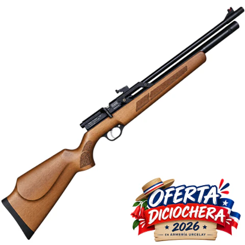 🎉 ¡OFERTAS DIECIOCHERAS! 🎉Rifle PCP Orion QL-1000LW 5.5 + Funda + Postones