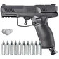Kit Pistola Traumática Umarex TPX 50 Gen2 2.4087 - 19.9J + 10 co2 + 50 municiones de pvc - Miniatura 2