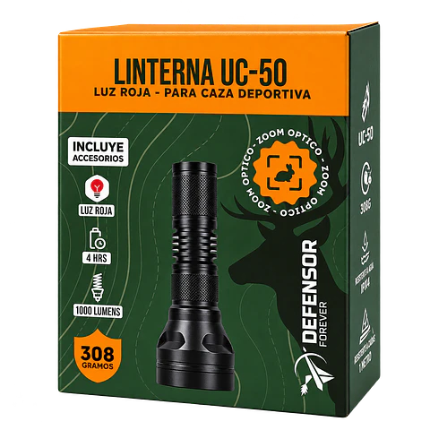 Kit Linterna Roja Orion UC-50