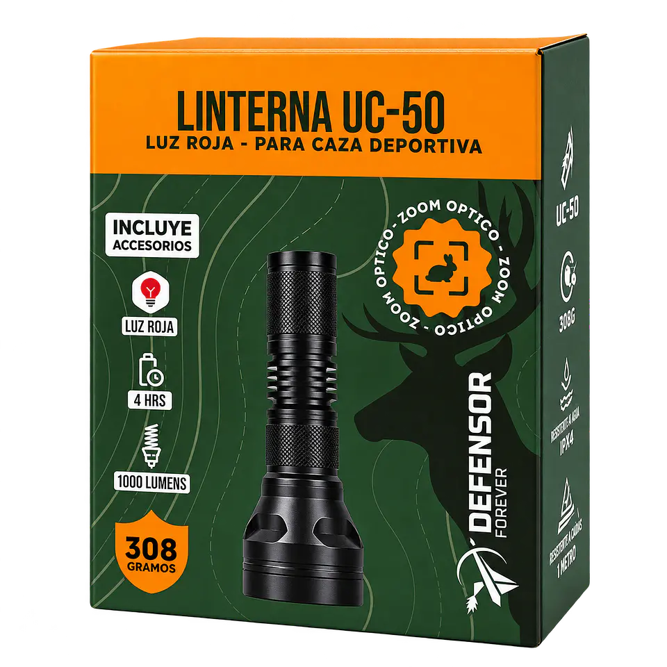Kit Linterna Roja Orion UC-50 1