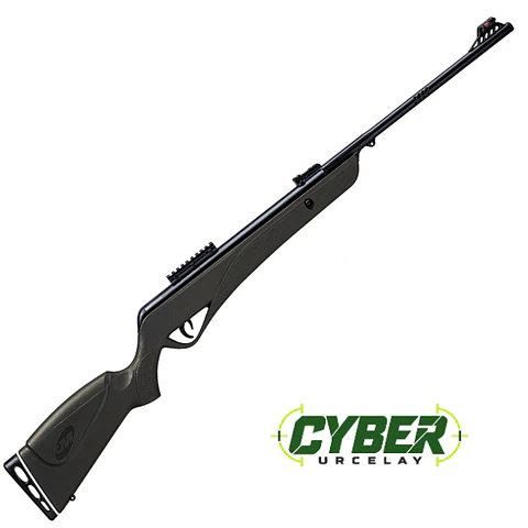🚀¡Cyber!🚀 Rifle Nitro Piston Magtech Jade Black Calibre 5.5 + Funda + Postones