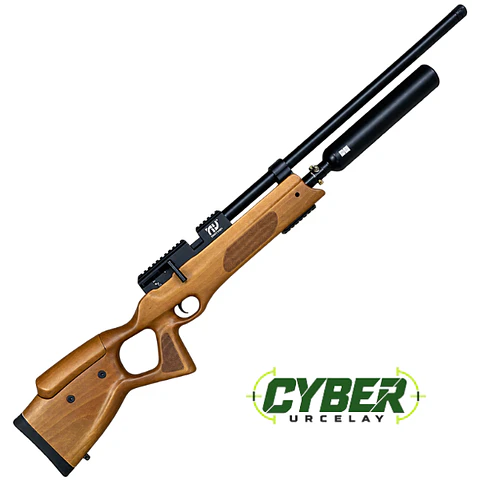 🚀¡Cyber!🚀 Rifle PCP Pneumax PB01 Big Bore Nova Vista madera 7.62 + Funda + Postones