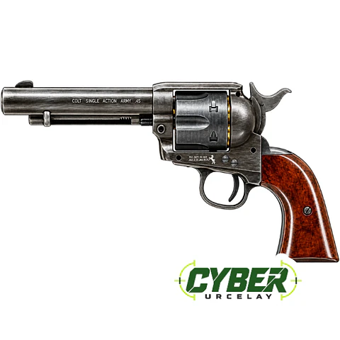🚀¡Cyber!🚀 Revólver CO2 Umarex Colt SAA 4.5 mm