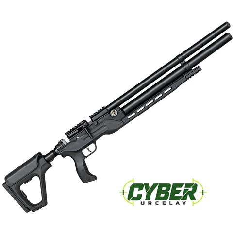 🚀¡Cyber!🚀 Rifle Pcp Nova Vista Acutact A1-T Táctico Sintético 5.5 + funda + postones