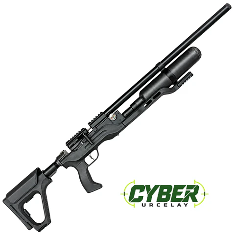 🚀¡Cyber!🚀 Rifle Pcp Nova Vista Acutact A1-B Táctico Sintético 6.35 + funda + postones