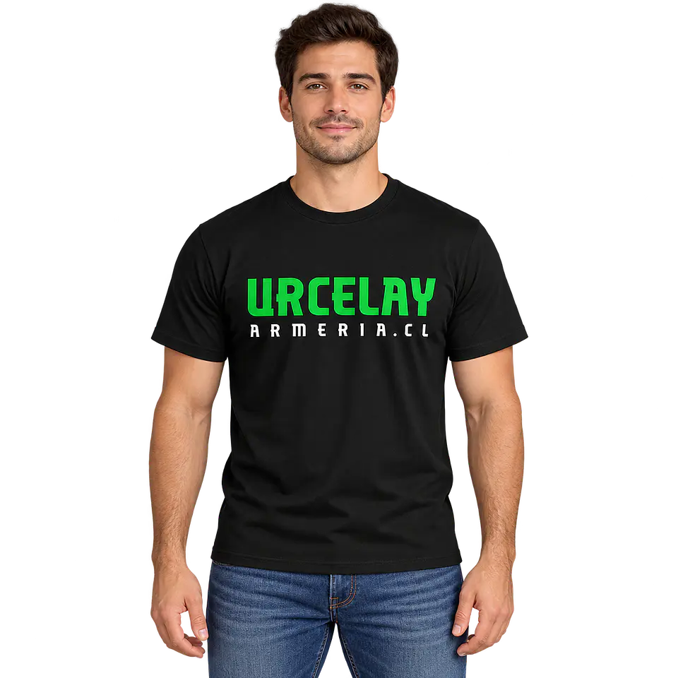 🚀¡Cyber!🚀 Polera Armería Urcelay – Negra | Talla M 1