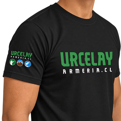 🚀¡Cyber!🚀 Polera Armería Urcelay – Negra | Talla M