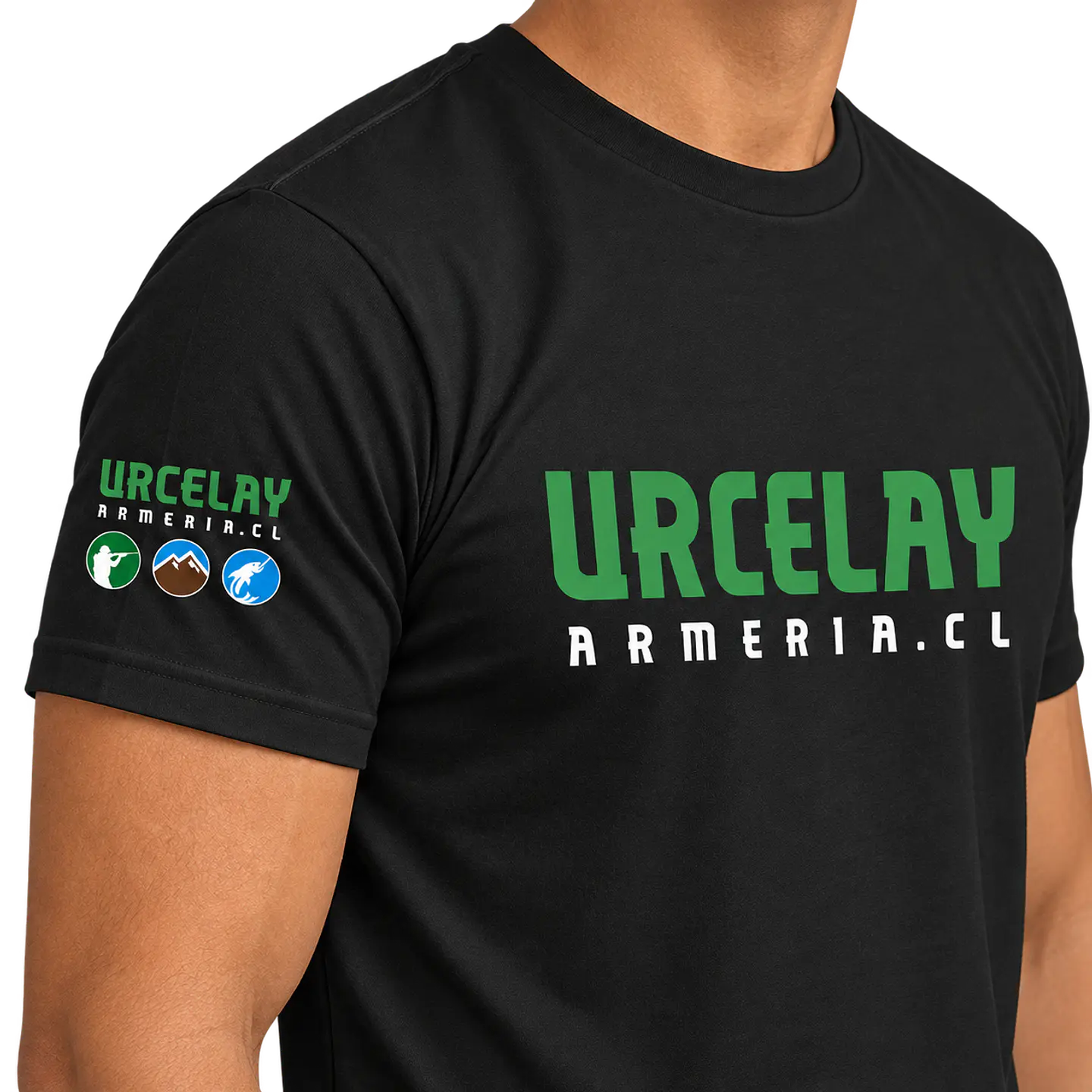 🚀¡Cyber!🚀 Polera Armería Urcelay – Negra | Talla M 2