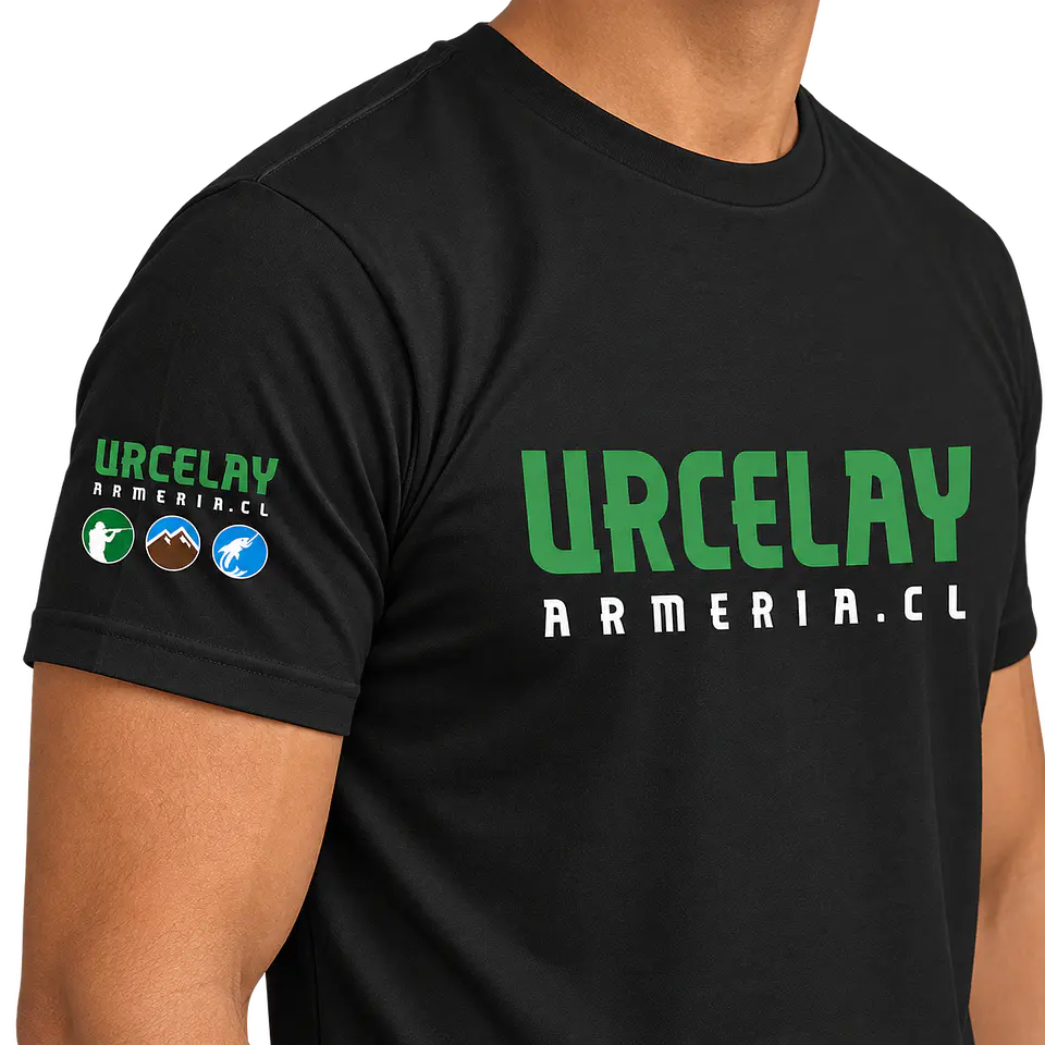 🚀¡Cyber!🚀 Polera Armería Urcelay – Negra | Talla M 2