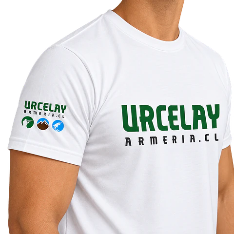 🚀¡Cyber!🚀 Polera Armería Urcelay – Blanca | Talla M