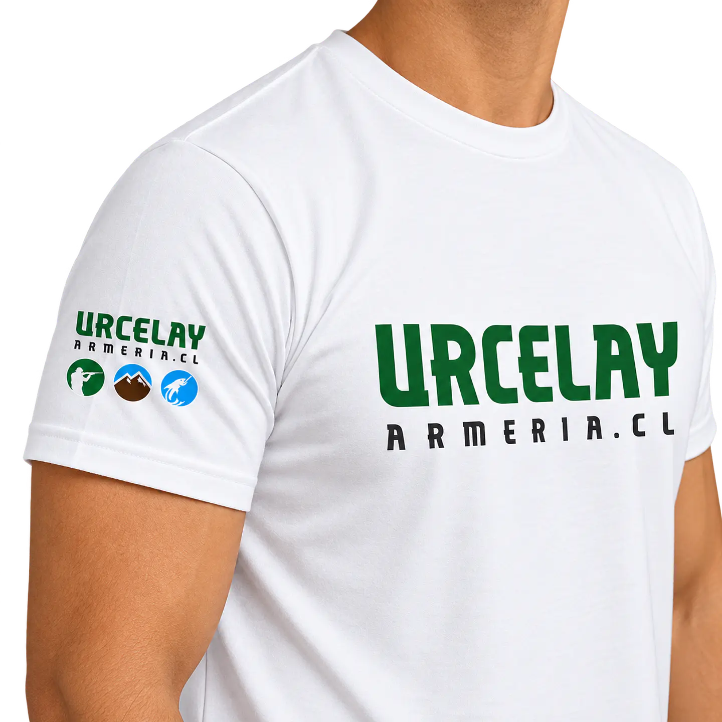 🚀¡Cyber!🚀 Polera Armería Urcelay – Blanca | Talla M 2