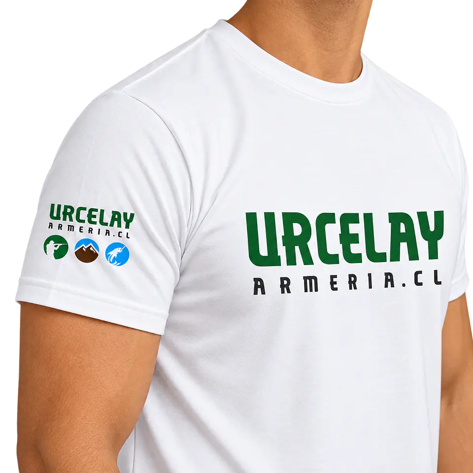 🚀¡Cyber!🚀 Polera Armería Urcelay – Blanca | Talla M 2