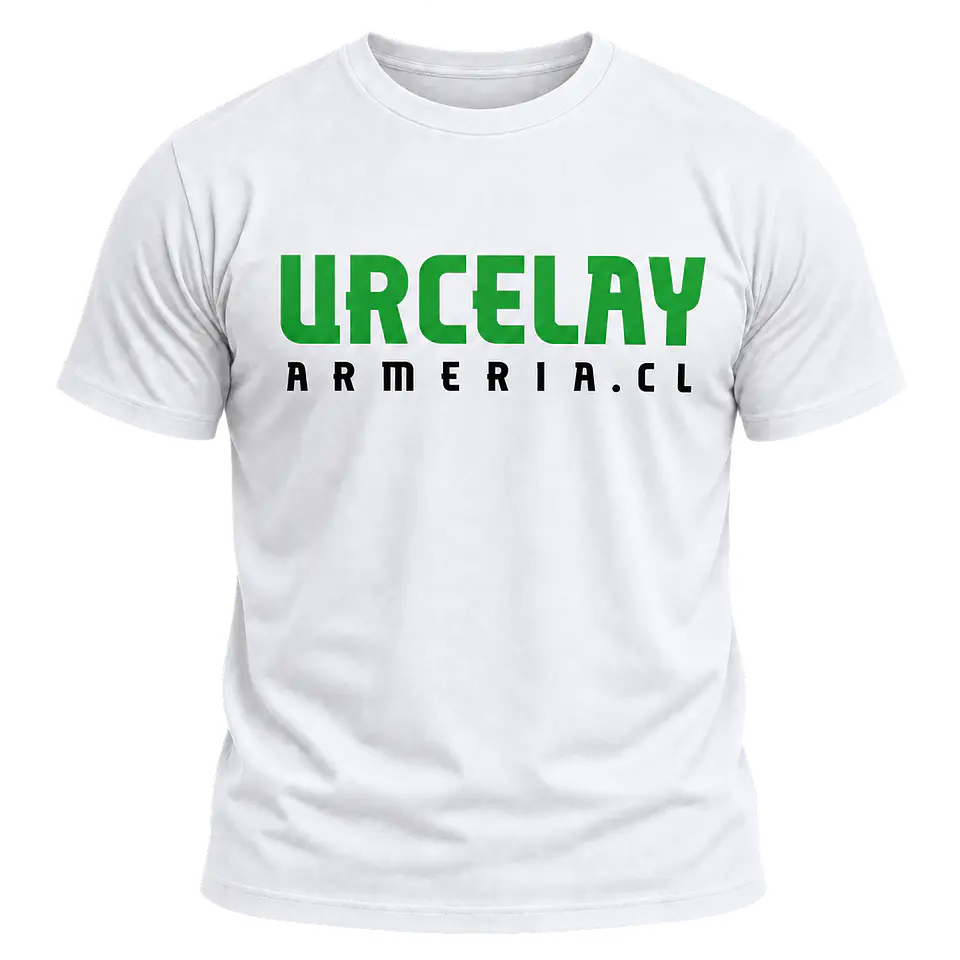 🚀¡Cyber!🚀 Polera Armería Urcelay – Blanca | Talla M 3