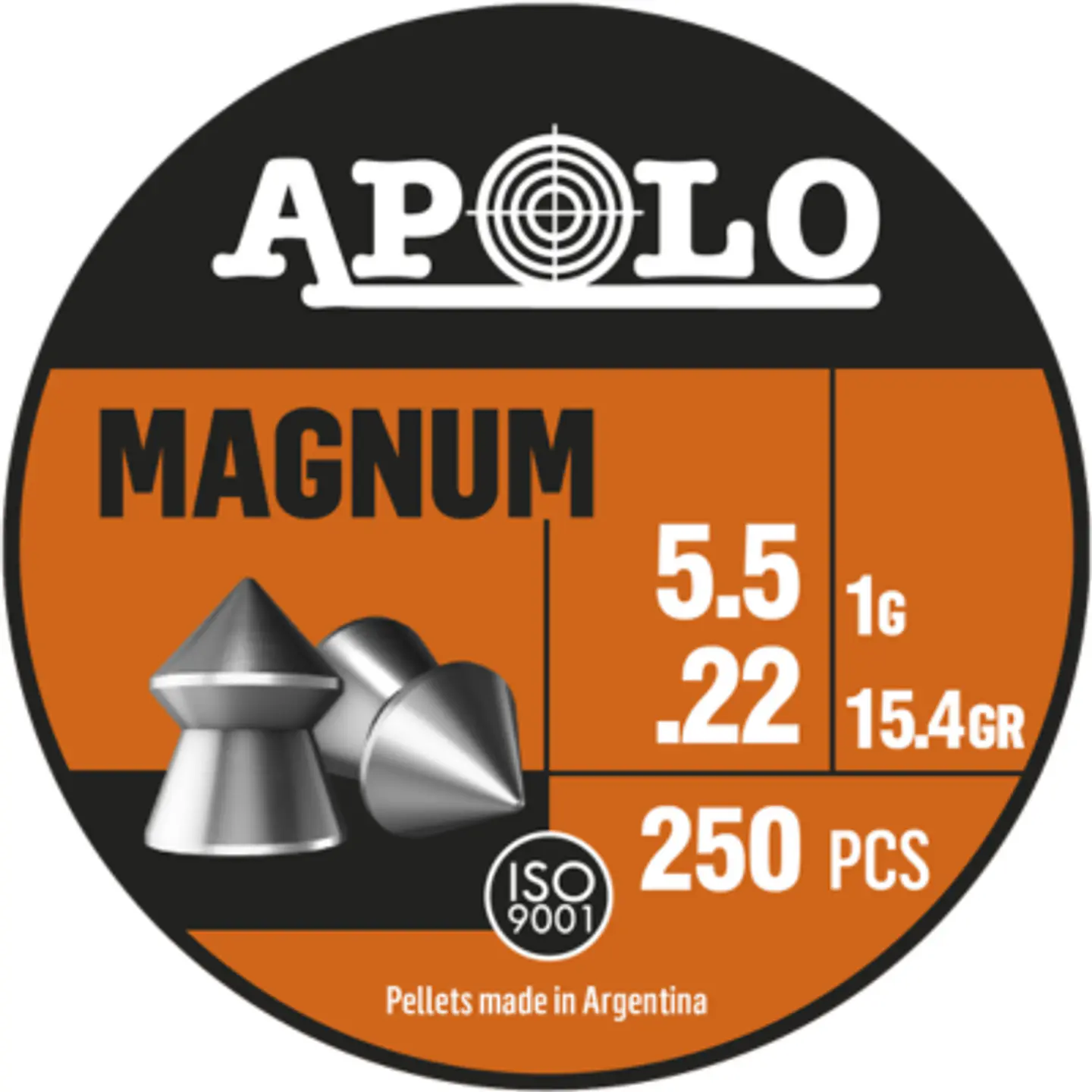 Lata Poston Apolo Magnum 15,4 gr calibre 5.5 1