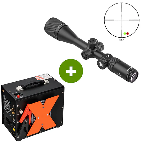 🎃 ¡Ofertas Halloween! Kit Compresor + Mira Telescopica Discovery 4-16x42 m19 
