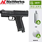 Kit Pistola Traumática Nx Werks Pistelle X 68 cal .68 Gen 2 / 6 Tiros + 10 co2 + 25 Mun. - Miniatura 1