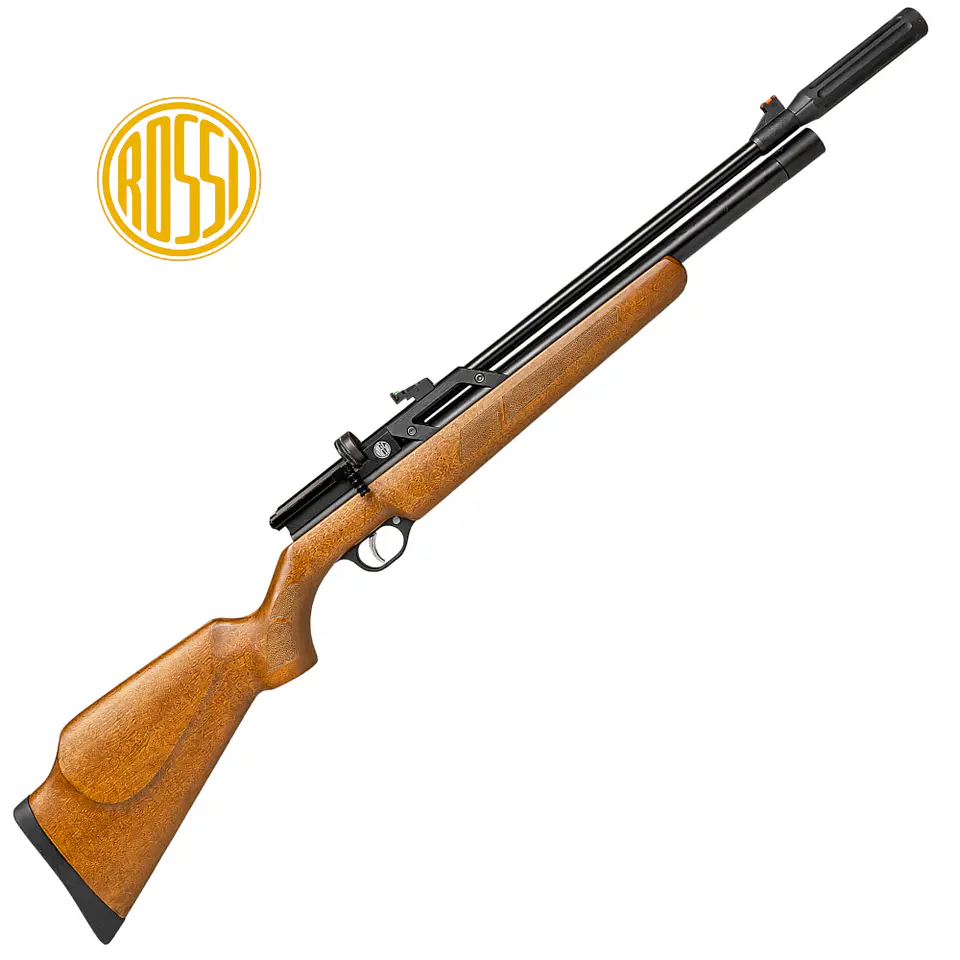 Rifle PCP Rossi Dione VR Madera Carabina 5.5 + funda + postones 1